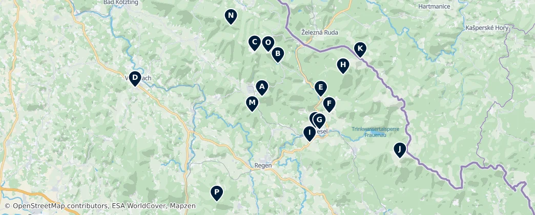 Map of Regen