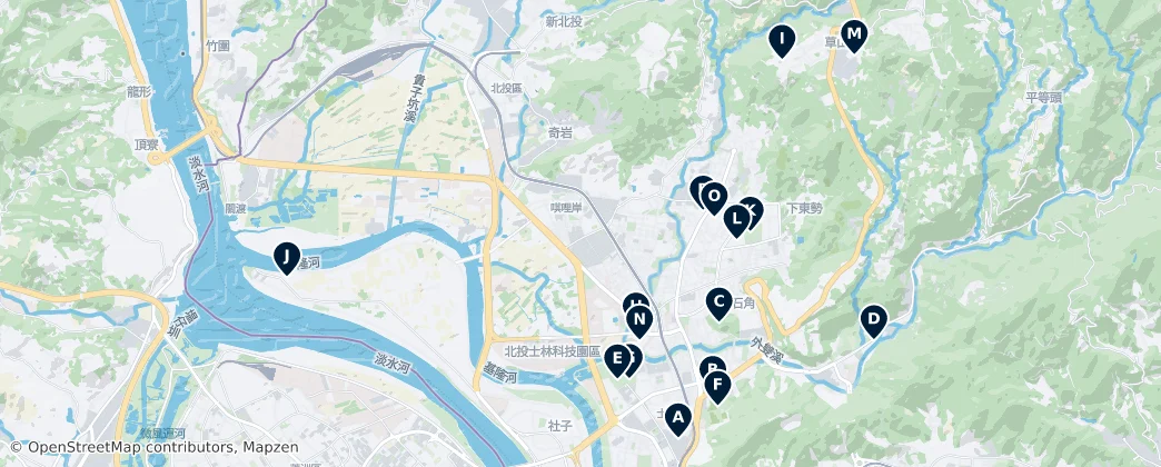 Map of Shilin