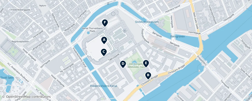Map of Slotsholmen