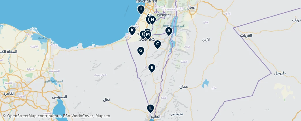 Map of Southern District