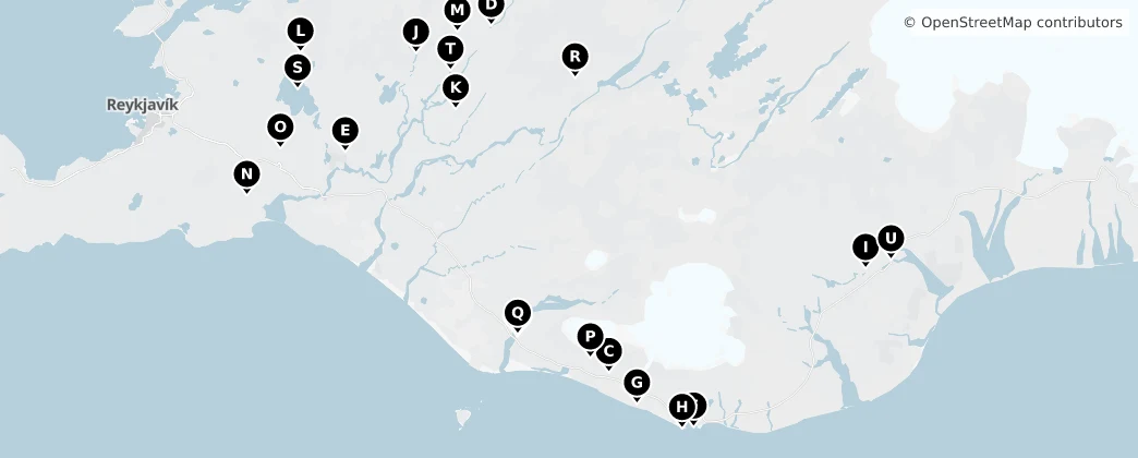 Map of Southern Region