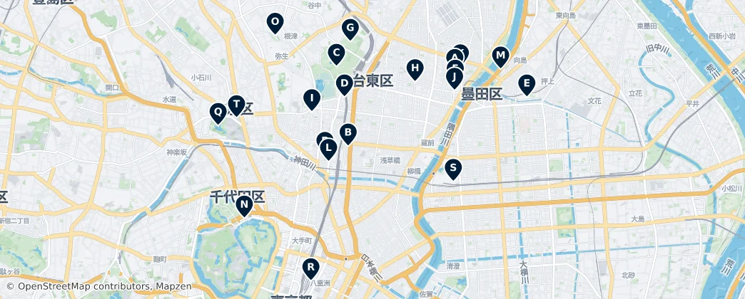 Map of Taito