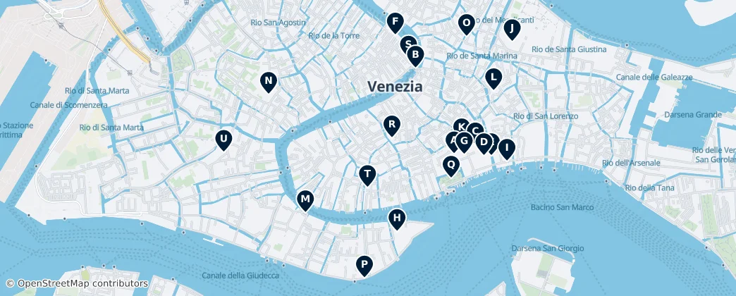 Map of Venezia