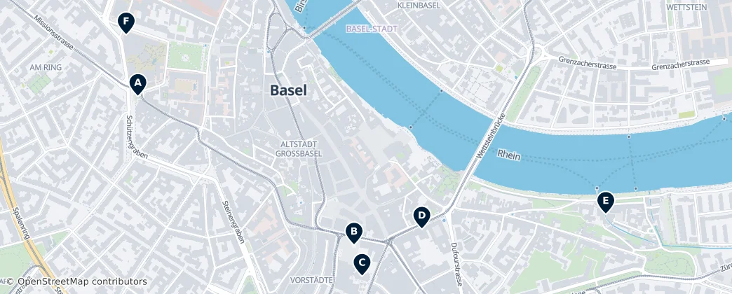 Map of Vorstädte