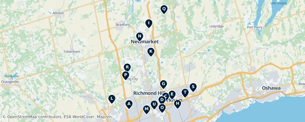 Map of York