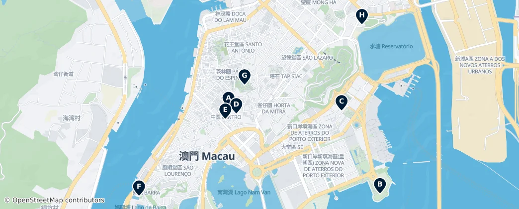Map of 澳門
