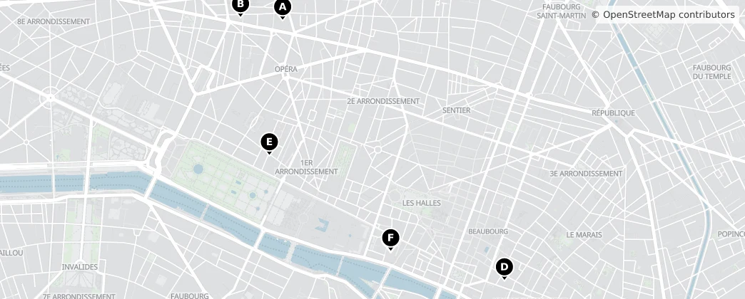 Map of 巴黎