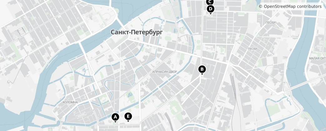 Map of Bezimyany Island