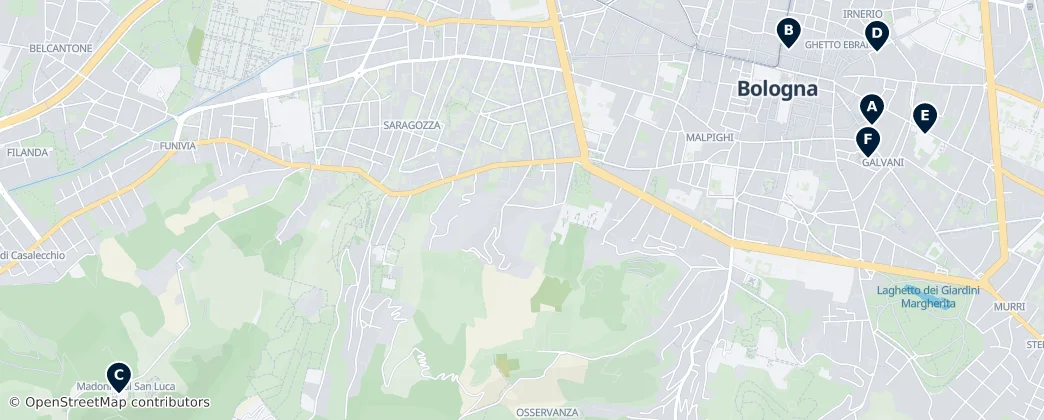 Map of 博洛尼亚