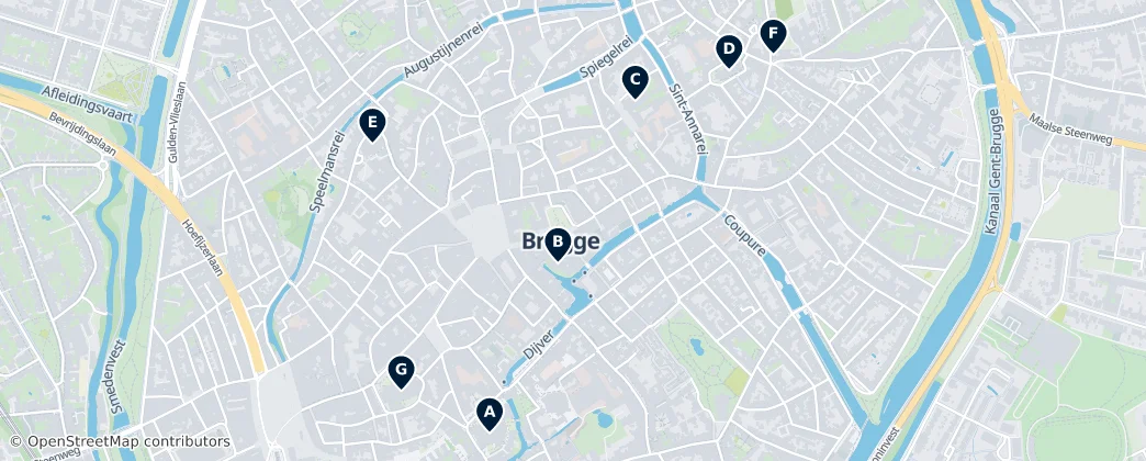 Map of 布魯日