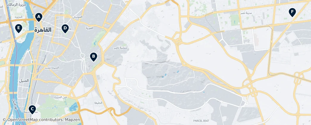 Map of 开罗