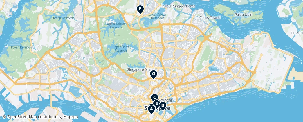 Map of 中区