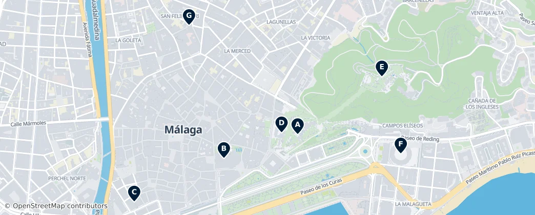Map of Centro
