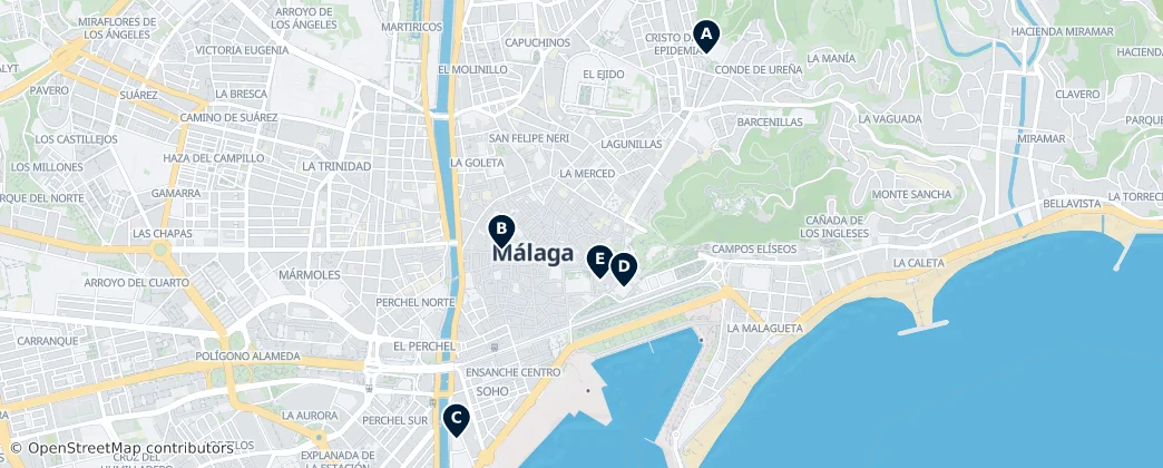 Map of Centro