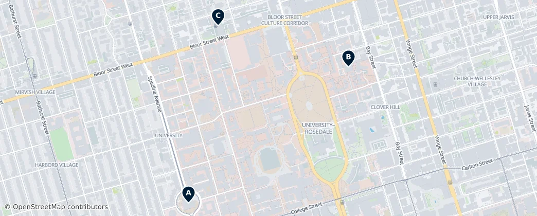 Map of 大學—玫瑰谷選區