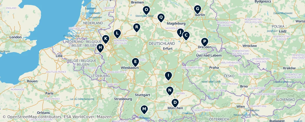 Map of 德国