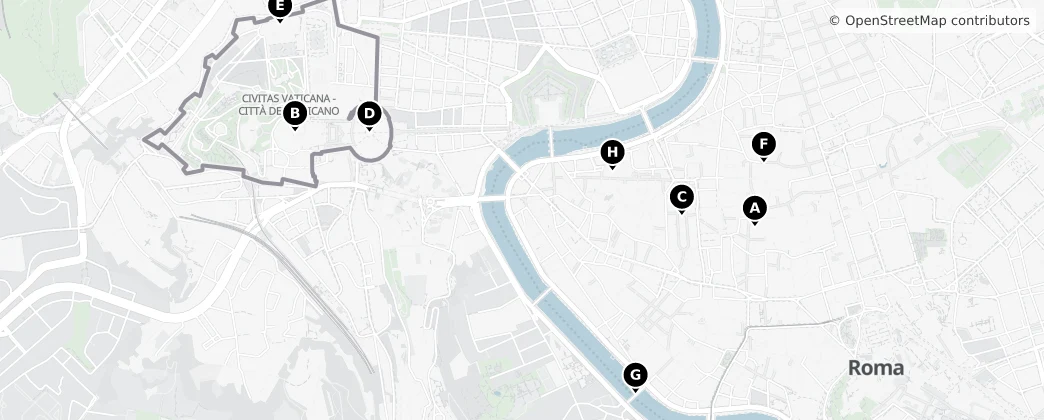 Map of 梵蒂冈