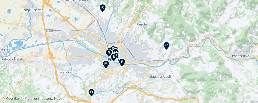 Map of 佛罗伦萨