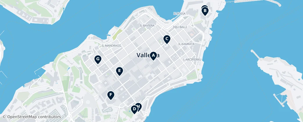 Map of Gżira