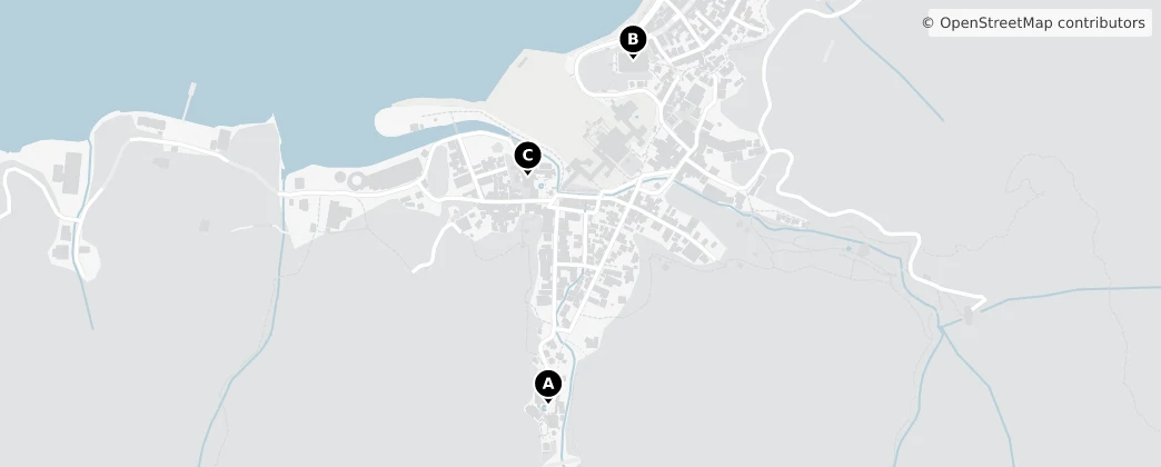 Map of 嚴島
