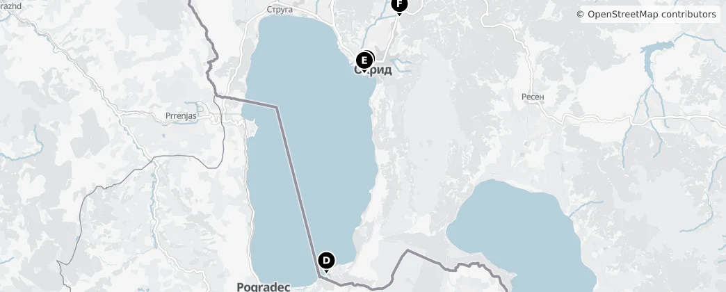 Map of Jugozapaden SR