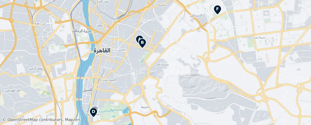 Map of 开罗
