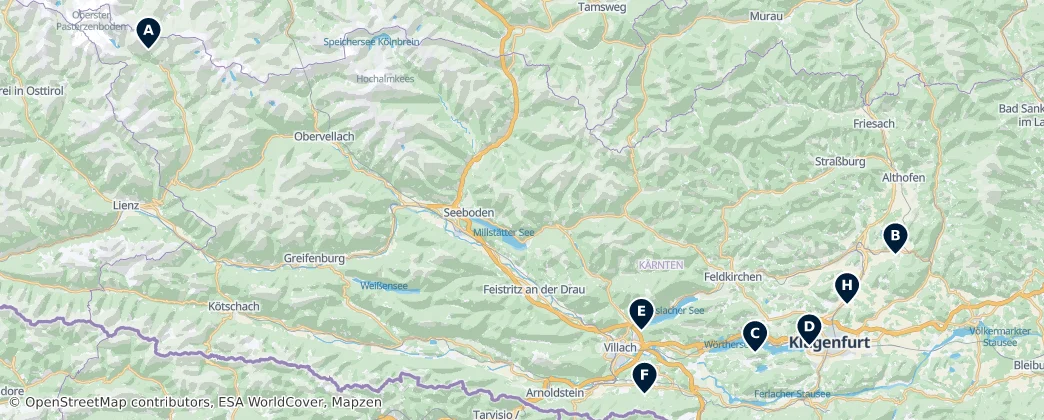 Map of 克恩顿州