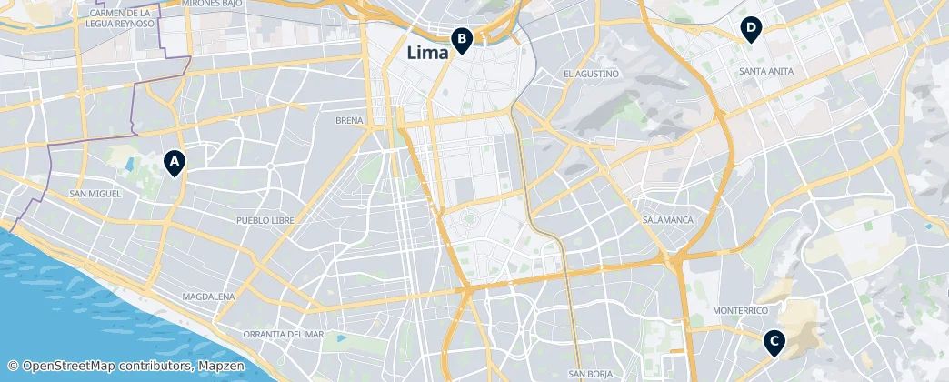 Map of 利馬/利马