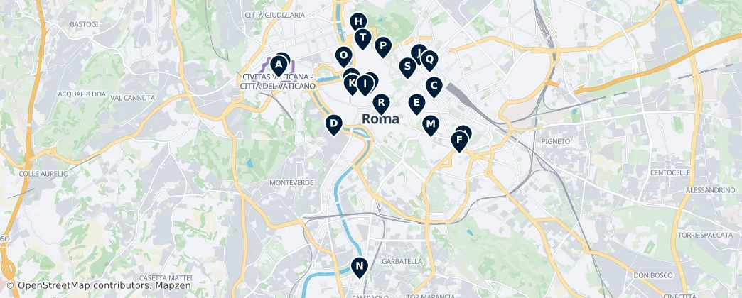 Map of 羅馬/罗马