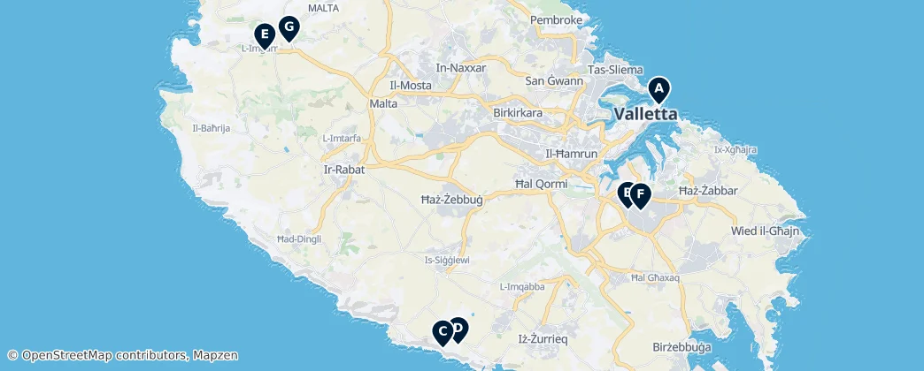 Map of Southern Region