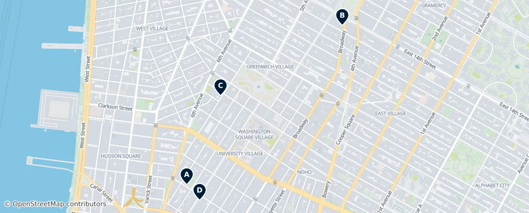 Map of Manhattan Community Board 2