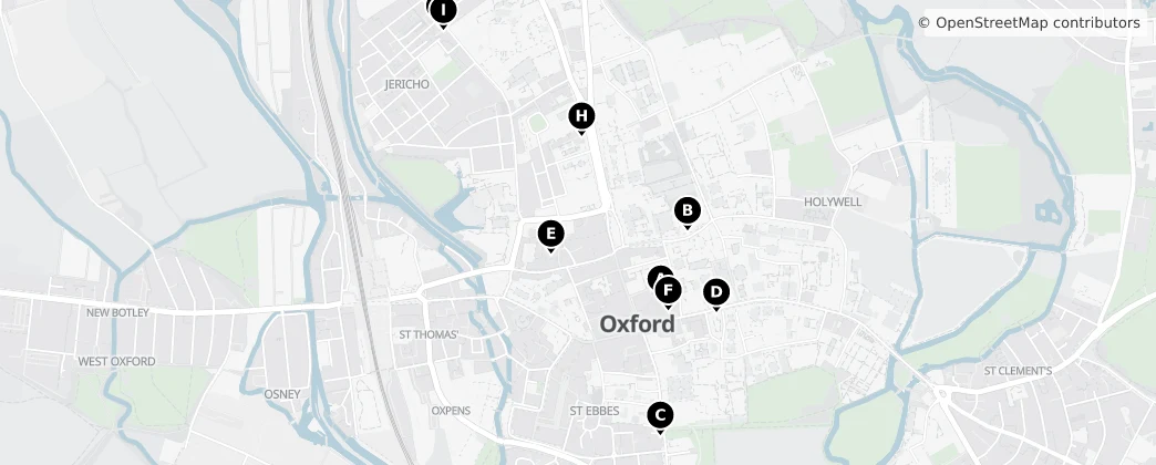 Map of 牛津
