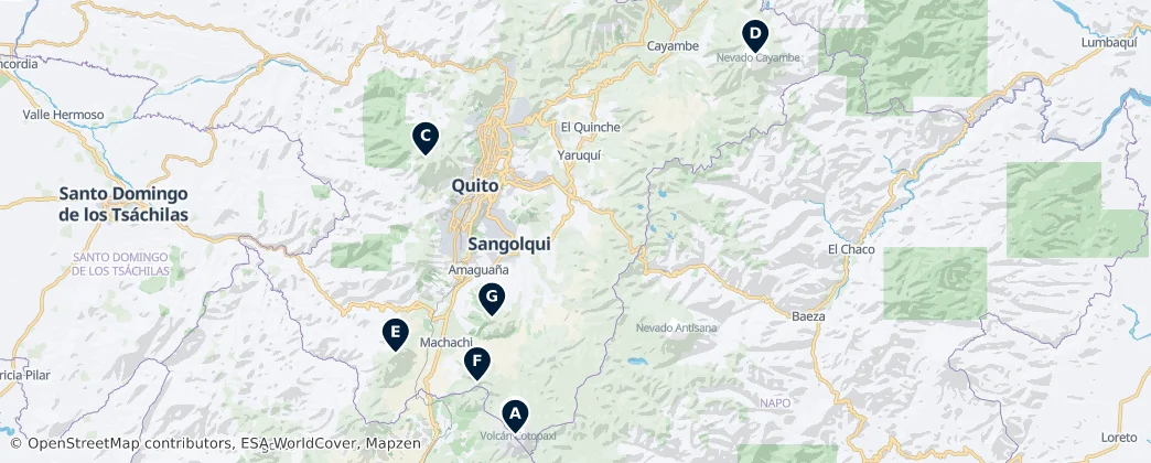Map of 皮欽查省
