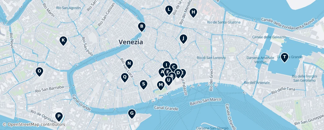 Map of Venezia