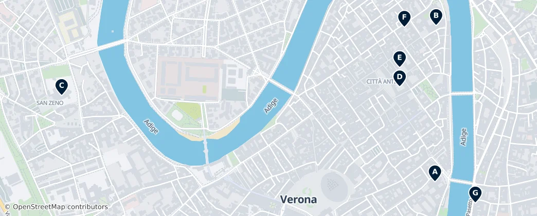 Map of 维罗纳