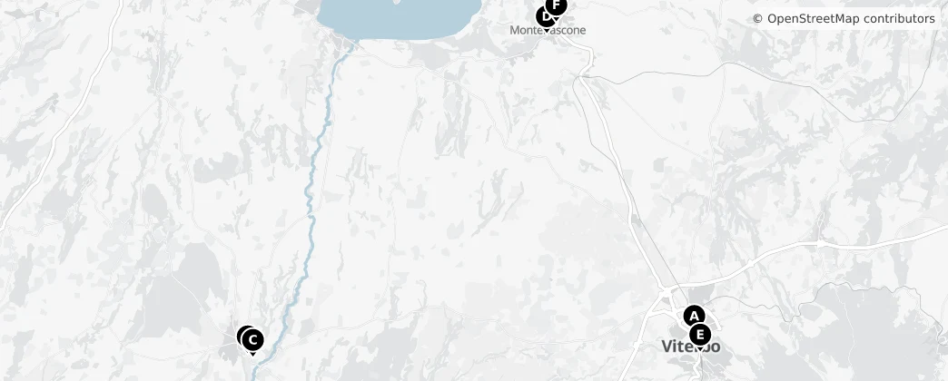 Map of 维泰博省
