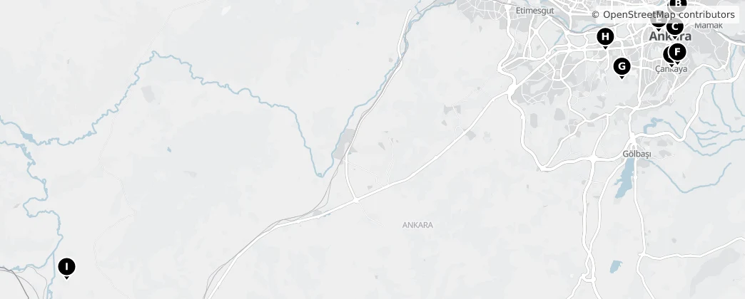 Map of 安卡拉