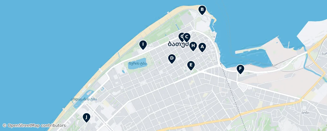 Map of 巴統