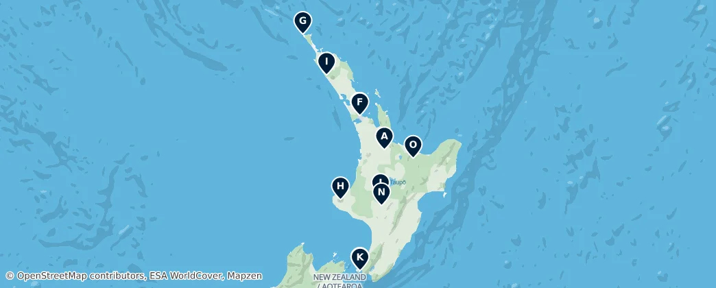 Map of 北島