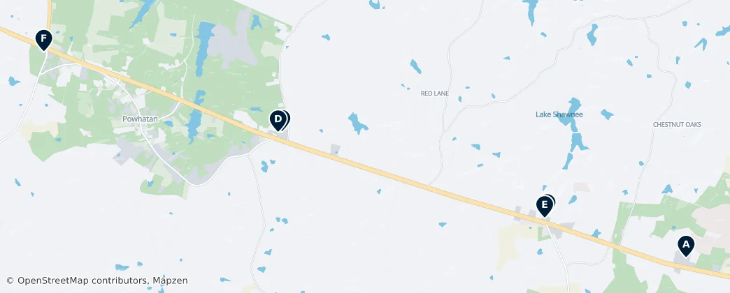 Map of 波瓦坦縣