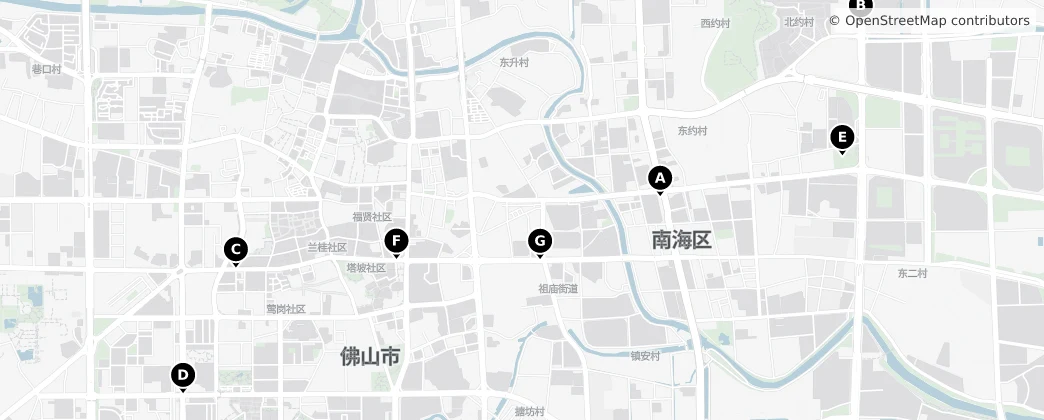 Map of Chan cheng qu