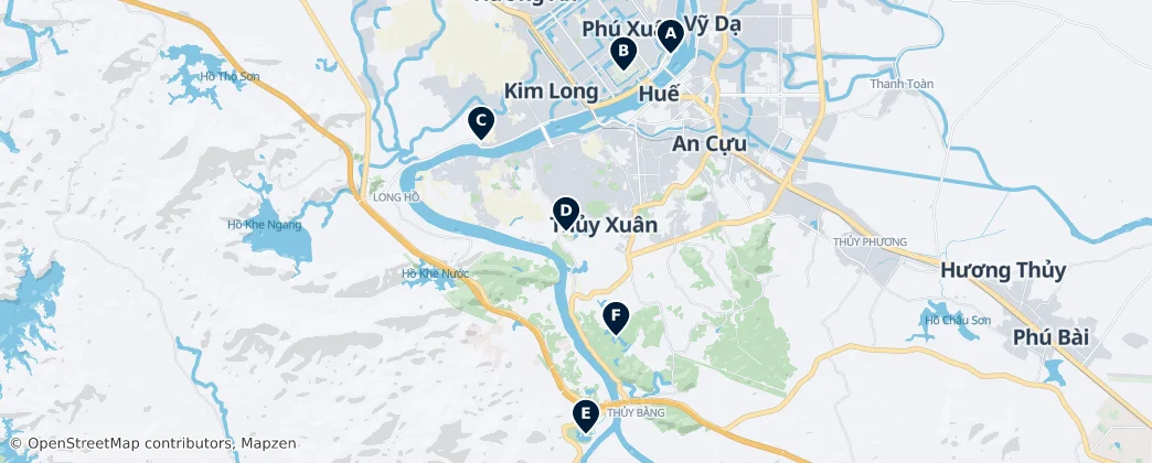 Map of 承天順化省