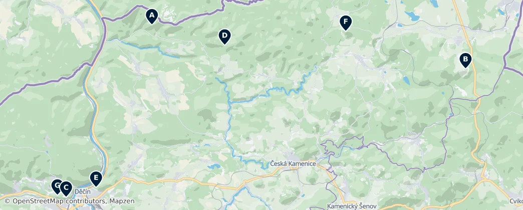 Map of 傑欽縣