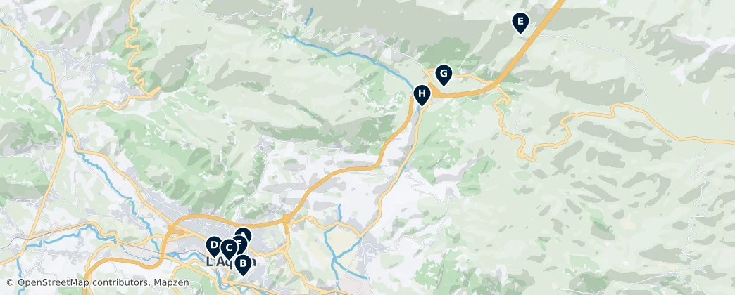 Map of 拉奎拉