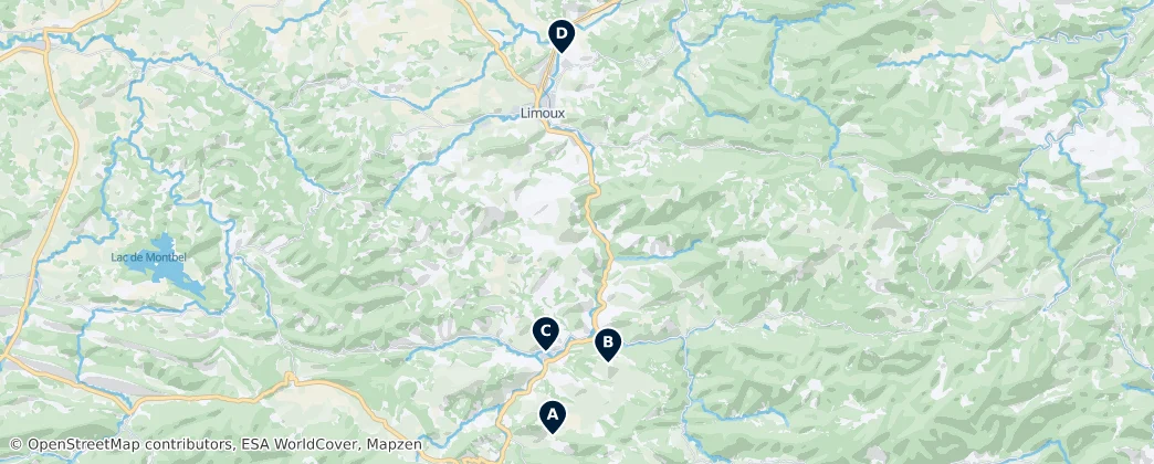 Map of 利穆区