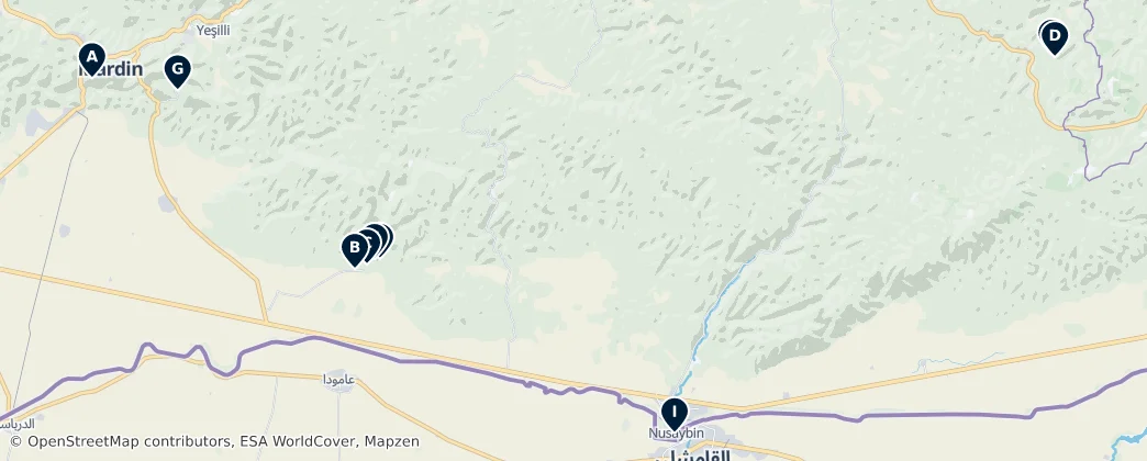 Map of 马尔丁省