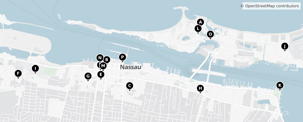 Map of 拿騷