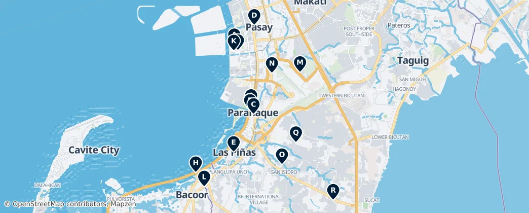 Map of 帕拉尼亞克