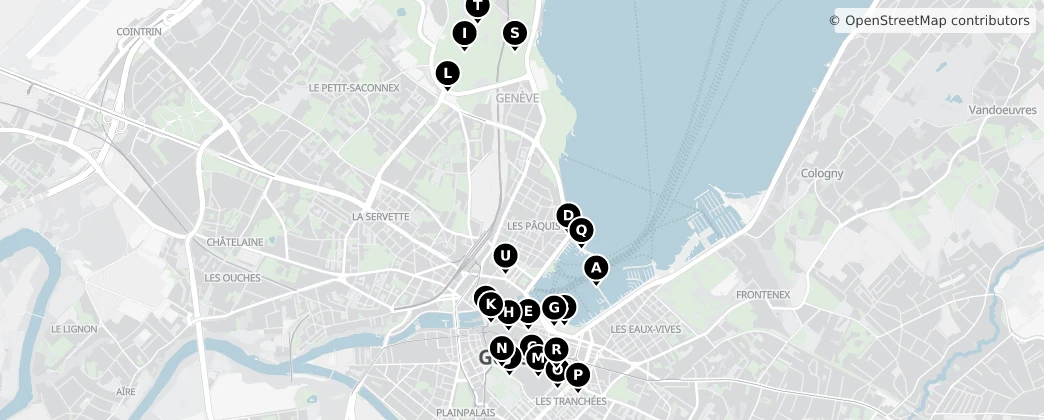 Map of 日內瓦