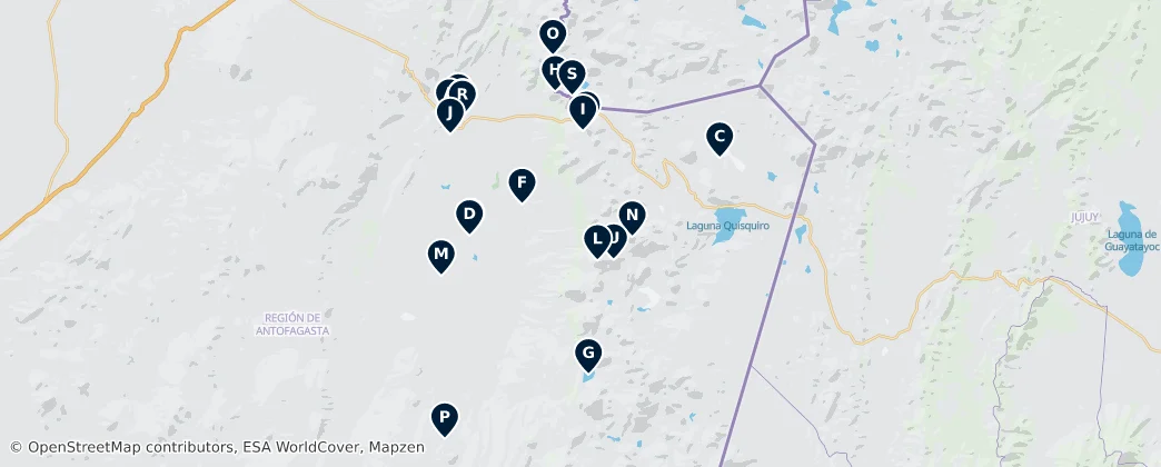 Map of 聖佩德羅德阿塔卡馬